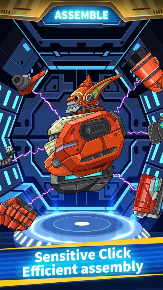 #4. Assemble Super Machine Warrior (iOS) 由: 振宇 杨