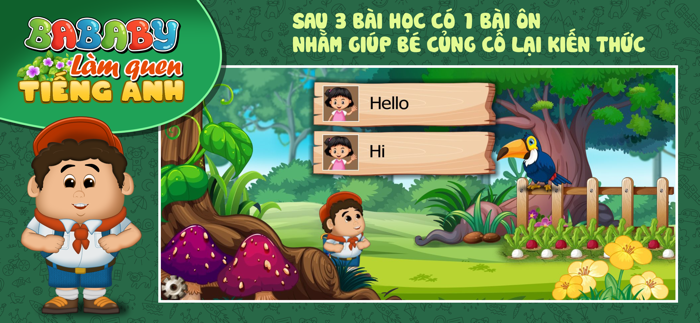 Bababy Làm quen Tiếng Anh