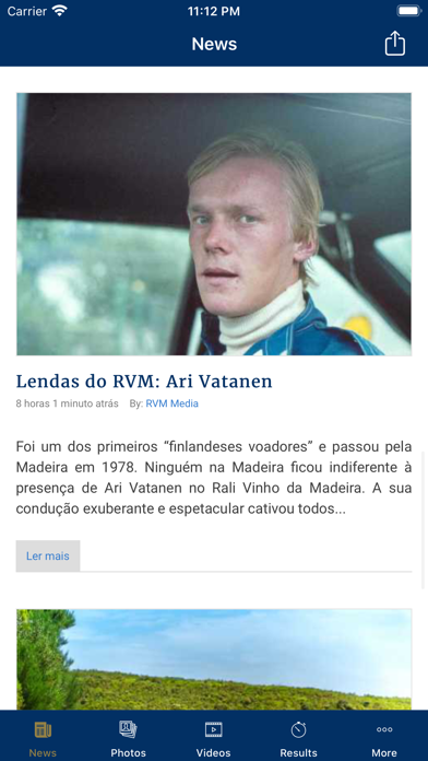 Rali Vinho Madeira Screenshot