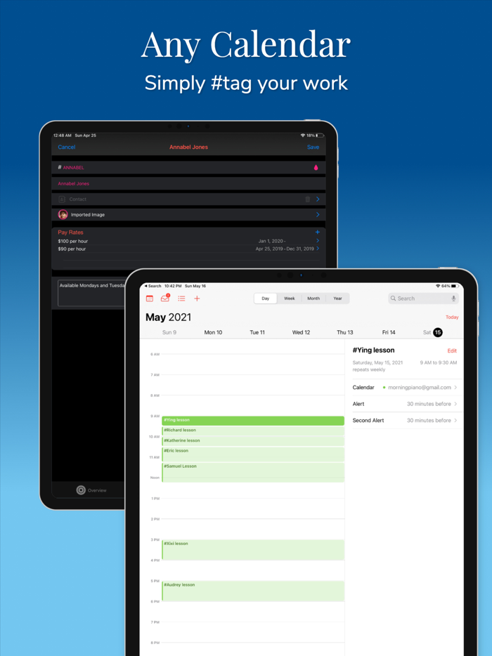 Wage Job Pay Track and Bill