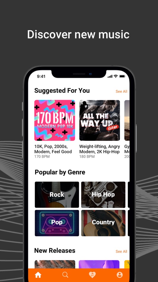 #5. RockMyRun - Workout Music (iOS) By: Rock My World, Inc.
