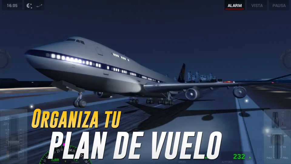 Captura de pantalla de Extreme Landings en iPhone 5