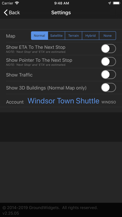Pure Luxury Windsor Shuttle Screenshot