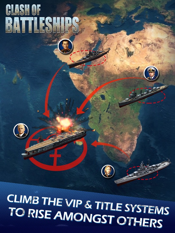 Screenshot #4 for Clash of Battleships - COB