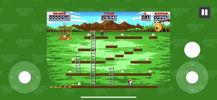 Chuckie Egg Remake With Ads