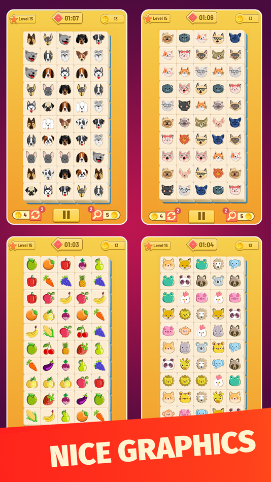 #3. Onet Connect Plus (iOS) 由: Tien Nguyen