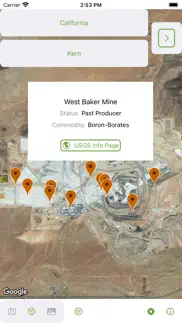 mine locator map iphone screenshot 1