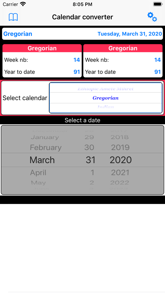 EasyWeekNumber (iOS) By: NMS Narcisse Mavoha Solutions Sarl EasyWeekNumber (iOS) By: NMS Narcisse Mavoha Solutions Sarl