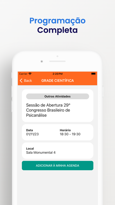 29º Congresso FEBRAPSI Screenshot