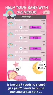 baby cry listener iphone capturas de pantalla 3