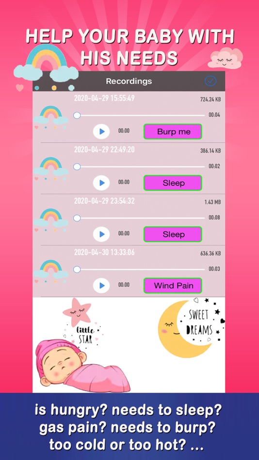 #3. Baby Cry Listener (iOS) Podle: Jose Bello
