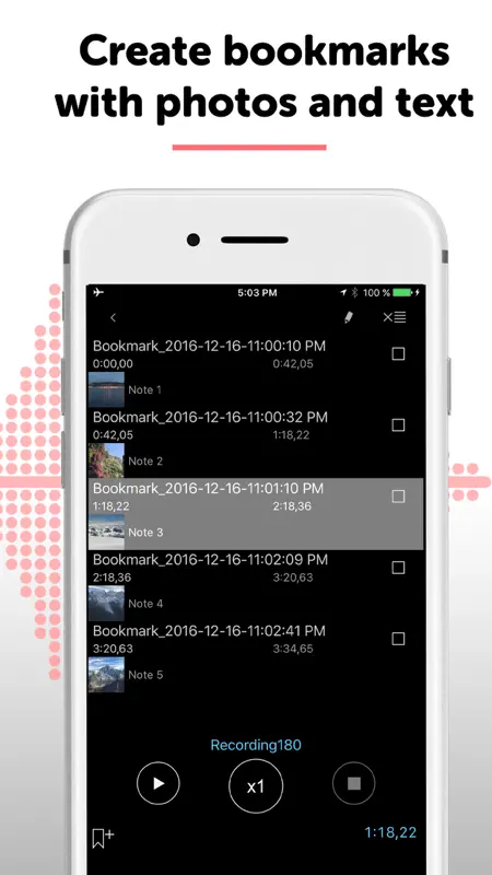 Alon Dictaphone-Voice Recorder screenshot 6 of 7