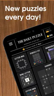 the daily puzzle iphone screenshot 1