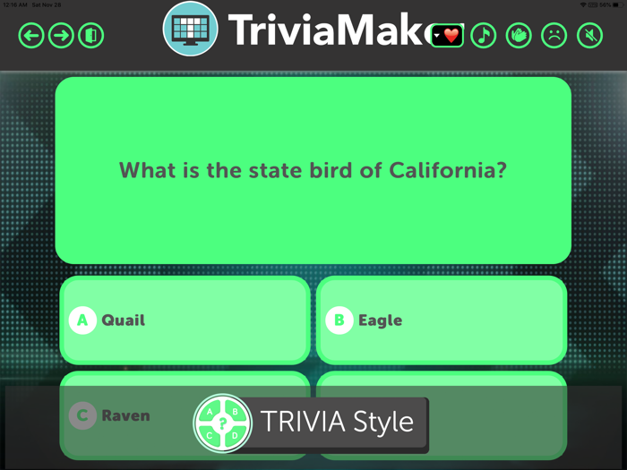 Trivia Maker - Quiz Creator