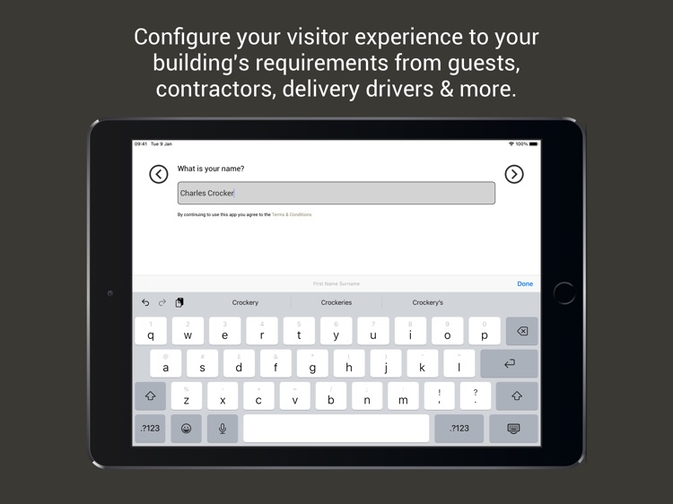 Concierge Visitor App