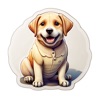 Labrador Cute Stickers icon