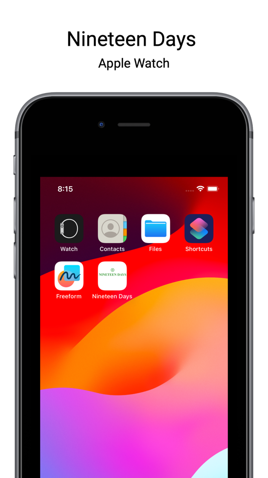 Nineteen Days Watch (iOS) 由: Michael Vestlie Nineteen Days Watch (iOS) 由: Michael Vestlie