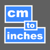 cm to inches - H Valeur
