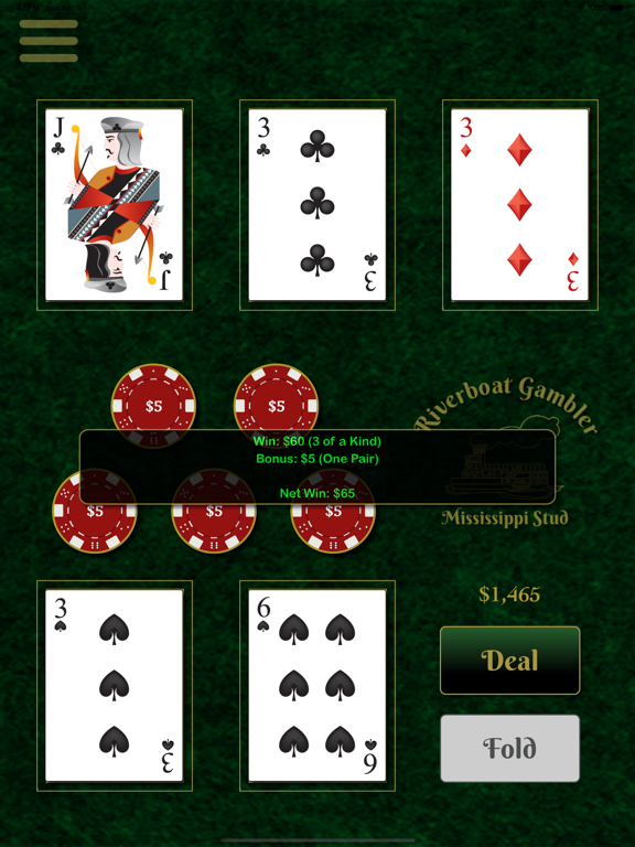 Screenshot #4 pour Riverboat Gambler