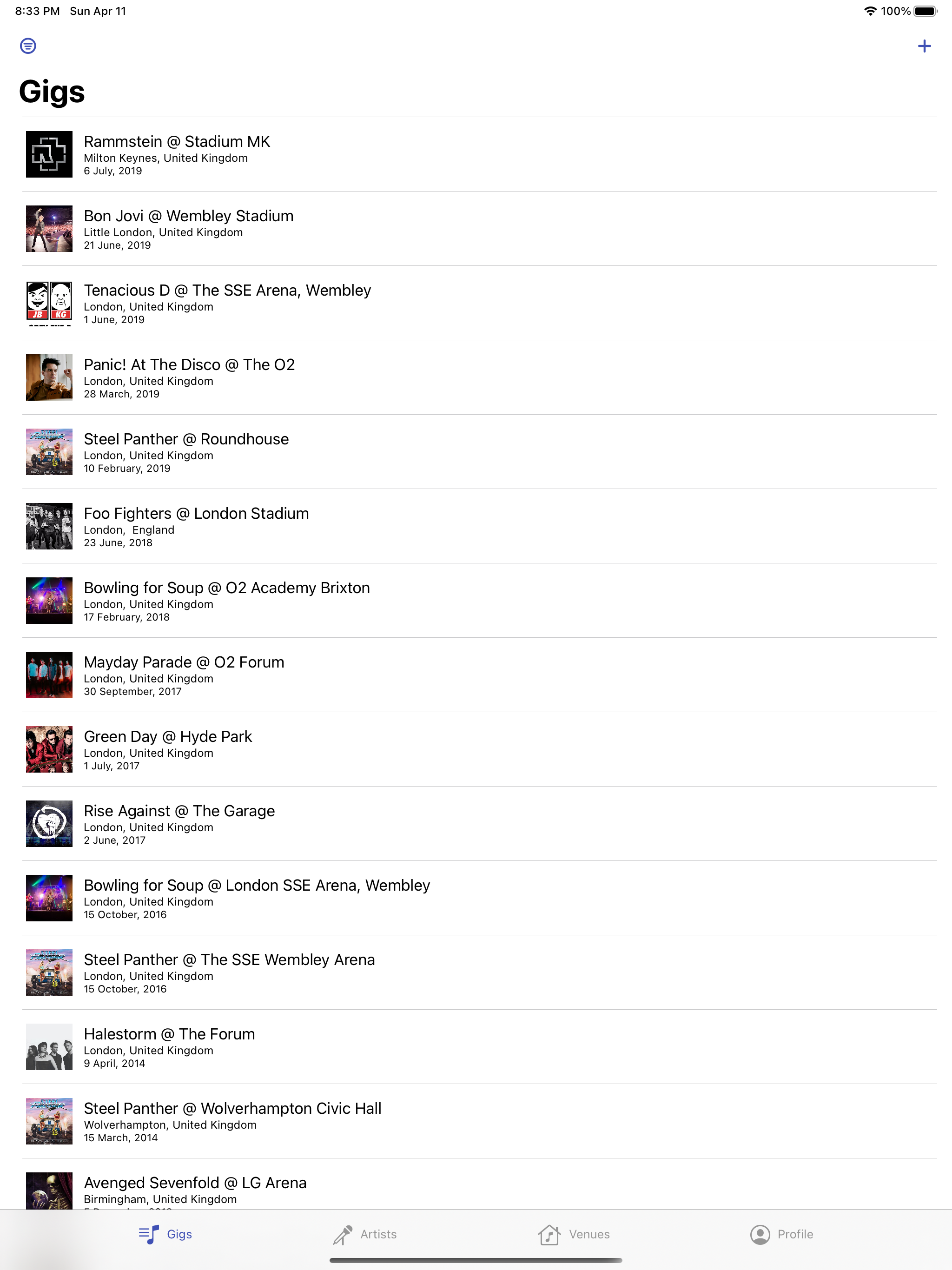 GigTrack