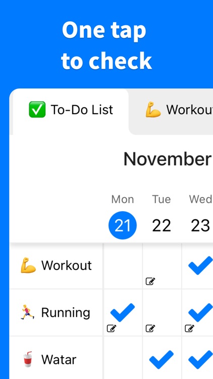 Habit Check Calendar screenshot-3