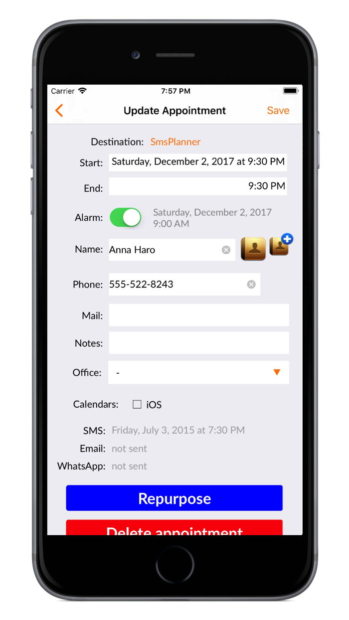 SmsPlanner - Send SMS