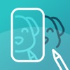 トレース台 アート 写し絵 絵を書く アプリ 画 面 絵描き - iPhoneアプリ