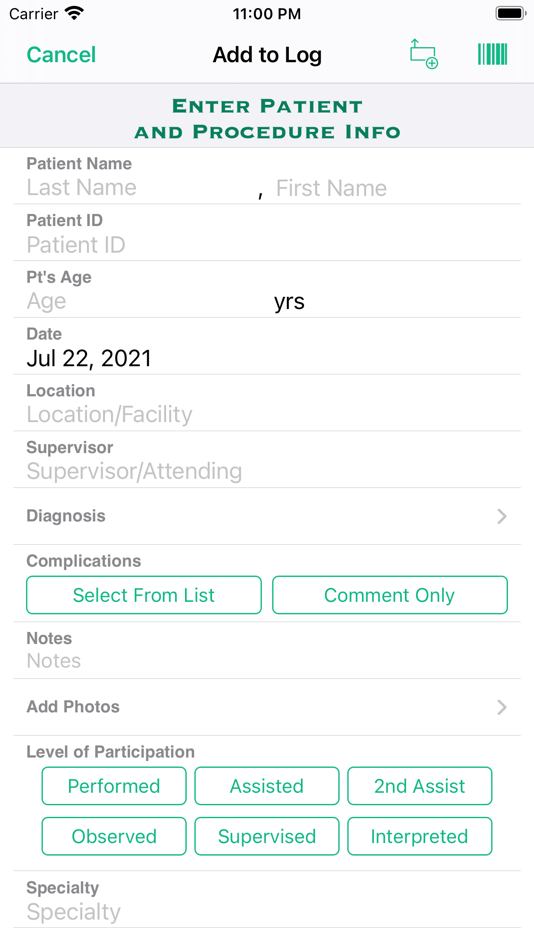 #6. Procedure Log (iOS) By: Robert Kuhnhenn