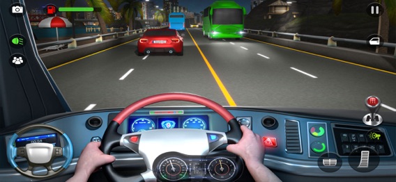 バス運転シミュレーターゲーム3Dのおすすめ画像1