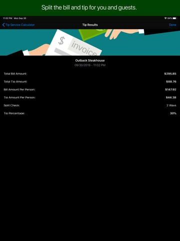 Tip Service Calculatorのおすすめ画像1