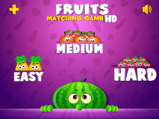 Screenshot #4 pour Fruits Matching Game - HD