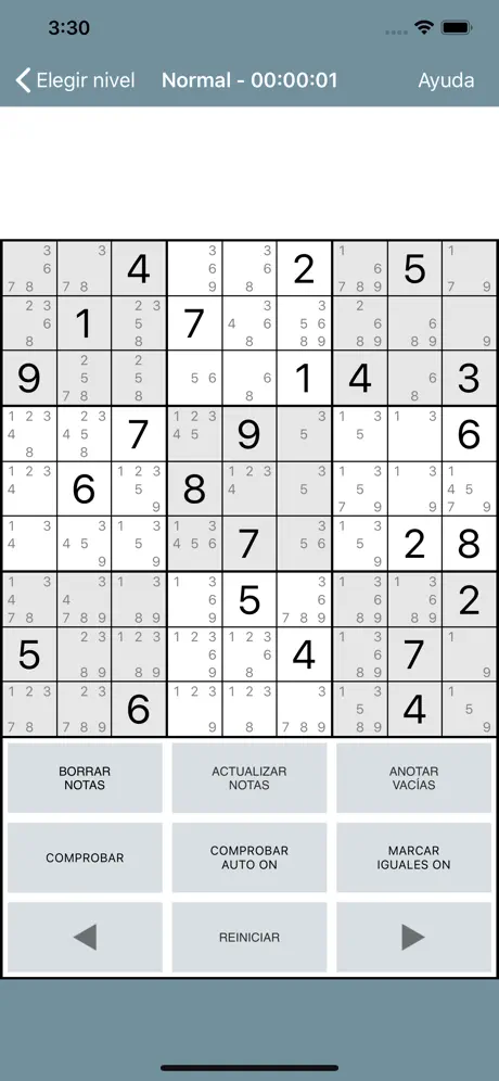 Sudoku classic.