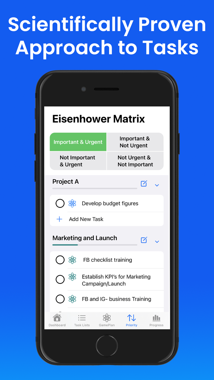 Task Manager and To do GamePlan