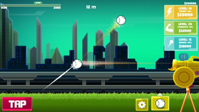 Flick Hit Baseball : Home Run Screenshot