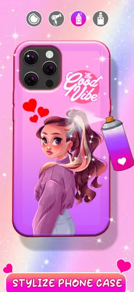 Game screenshot DIY Phone Case Maker Games 3D mod apk