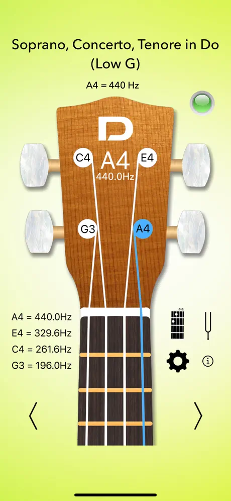 Accordatore di Ukulele Basic
