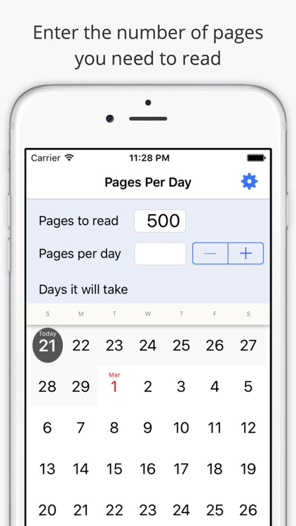 Pages Per Day