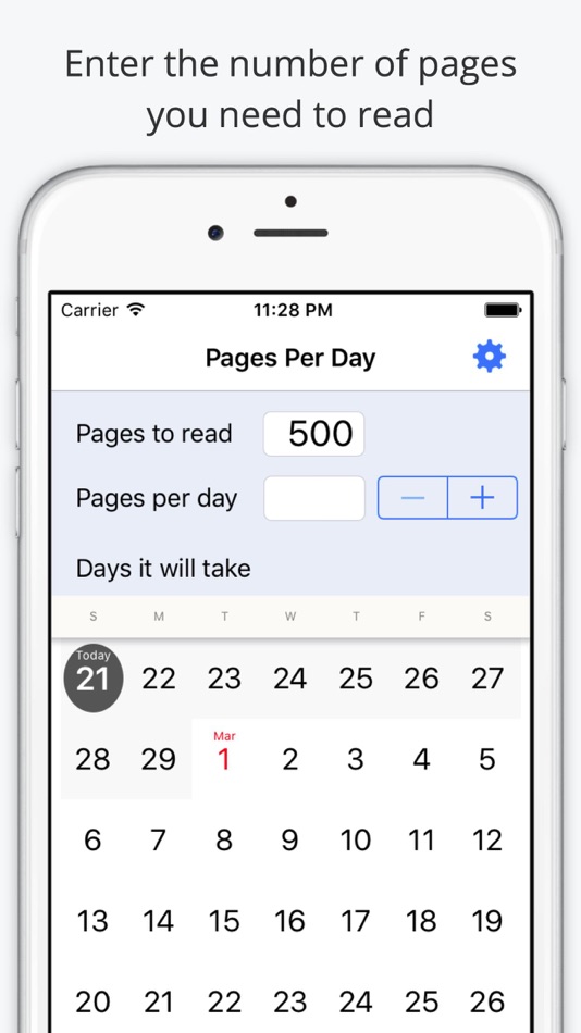 Pages Per Day - 3.0 - (iOS)