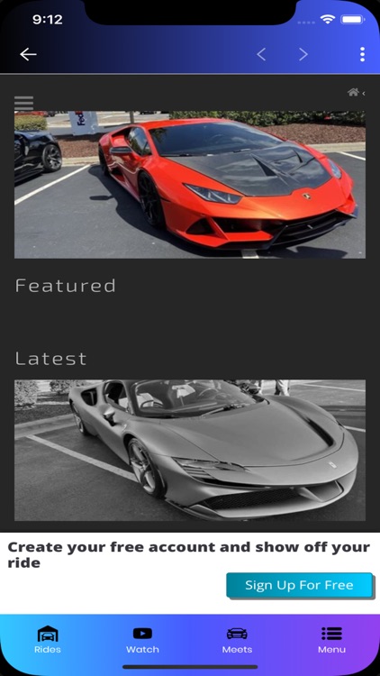 Rideology Car Profiles