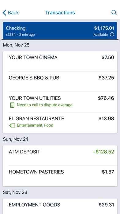 American Bank NC Mobile Screenshot