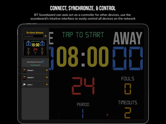 BT Basketball Scoreboardのおすすめ画像9