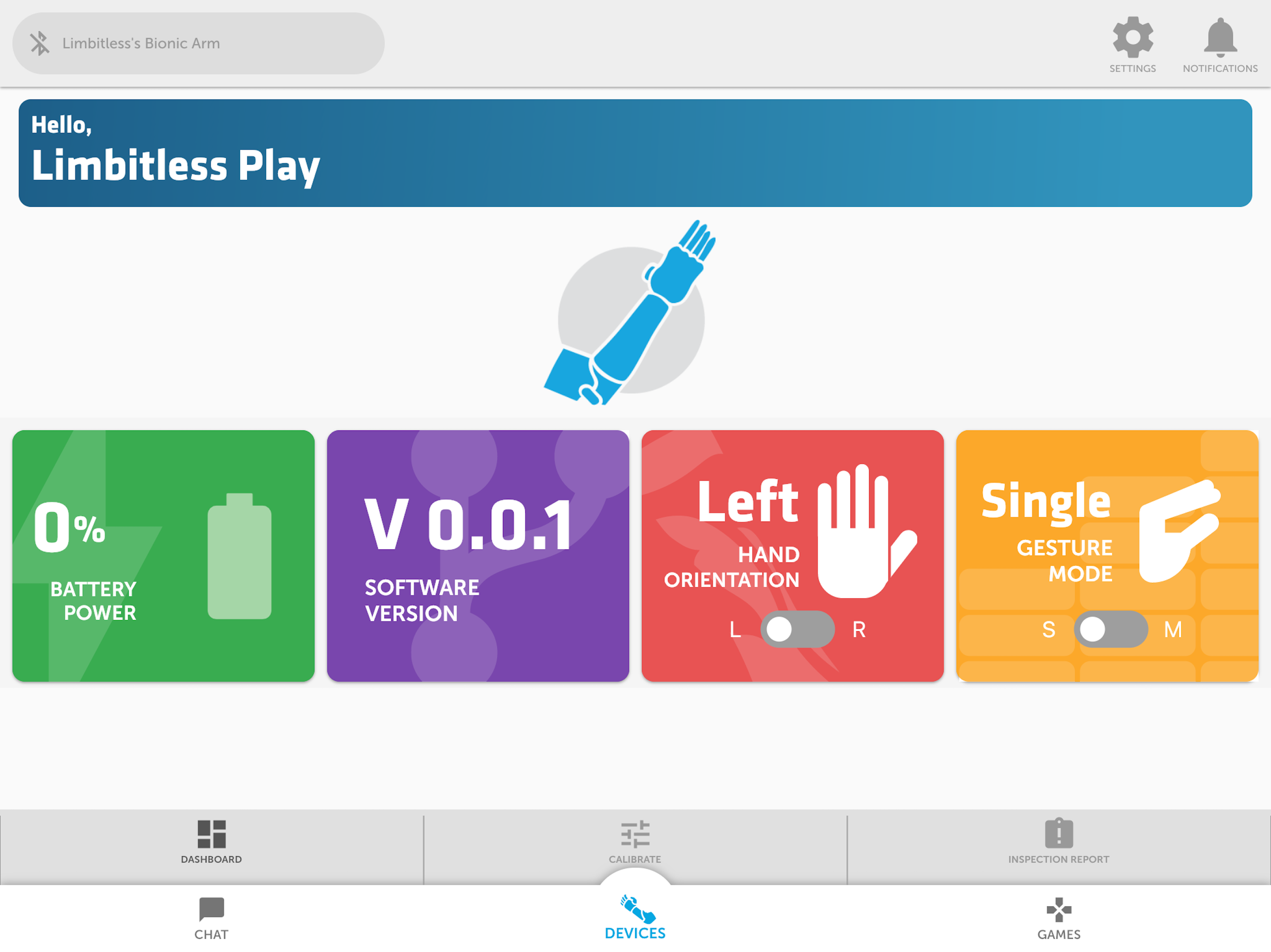 Limbitless Device Manager screenshot 10