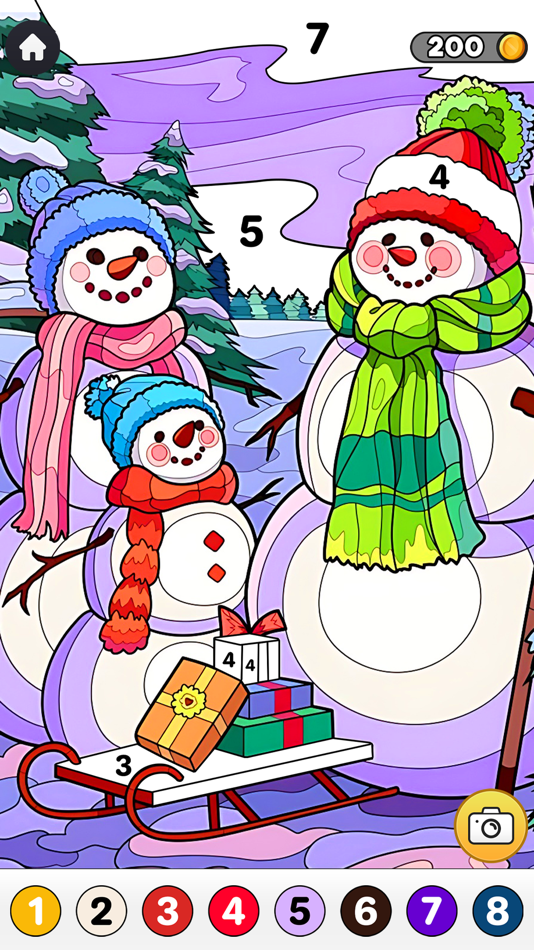 Paint Book Christmas Edition - 1.7 - (iOS)
