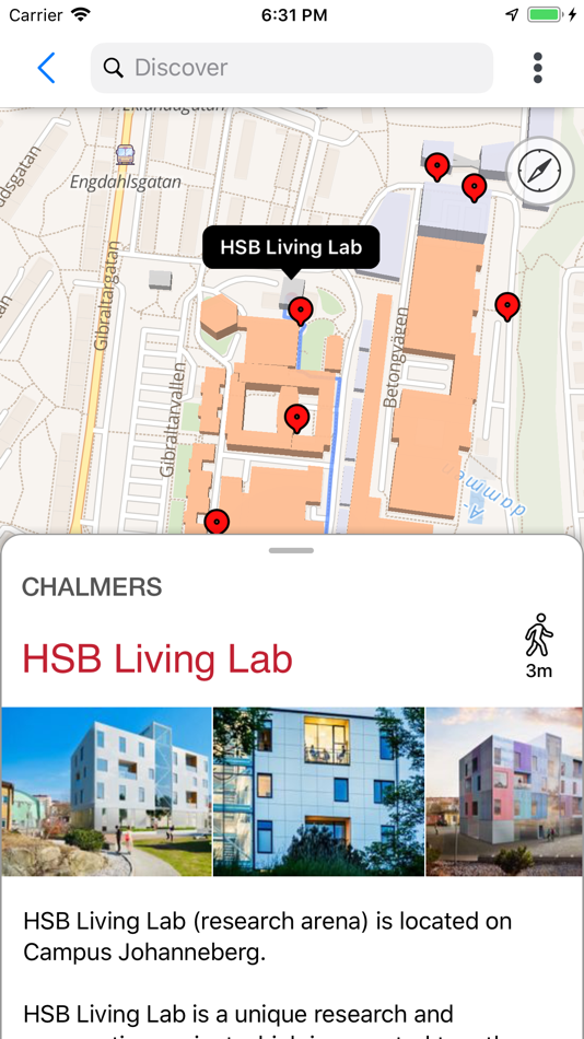#10. Find Your Way on Campus (iOS) 由: Chalmers