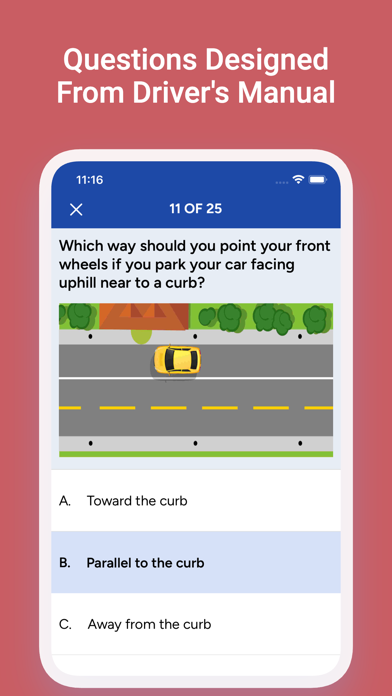 WY DOT Driver's License Test Screenshot
