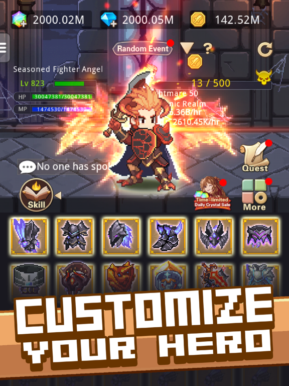 Screenshot #5 pour Little Hero: Causal Idle RPG