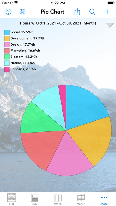 Perspectiva: Calendars, Charts Screenshot