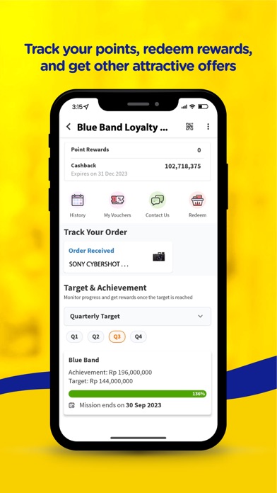 Screenshot #3 pour BlueBand Loyalty App