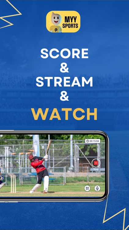 MyySports-Cricket Scoring App