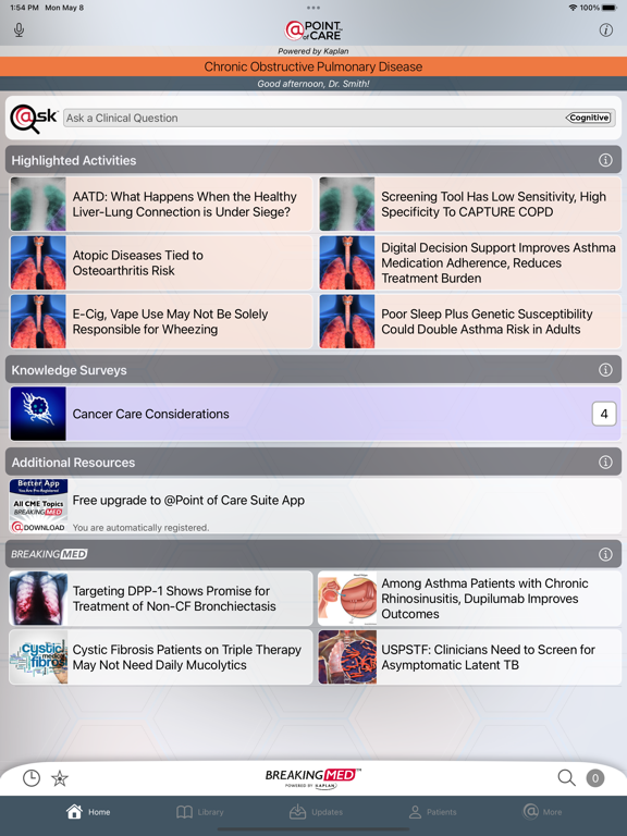 Screenshot #4 pour COPD @Point of Care™
